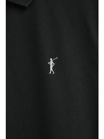 Polo Club Poloshirt MAN RIGBY GO POLO SLIM IO SHORT SLEEVE SLIM FIT in Schwarz
