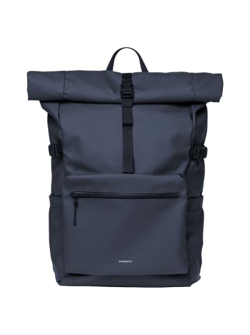 SANDQVIST Stream Rolltop - Rucksack 16" 67 cm (black) in navy