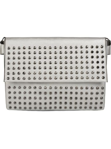 styleBREAKER Clutch Handtasche in Silber