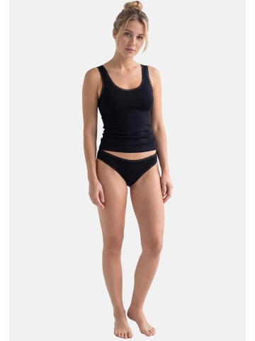 Conta Unterhemd / Top Modal in Schwarz