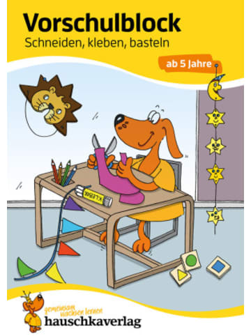 Hauschka Buch - Vorschulblock ab 5 Jahre für Junge und Mädchen - Schneiden, kl