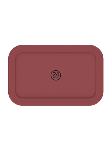 24Bottles Brotdose 18.5 cm in country red