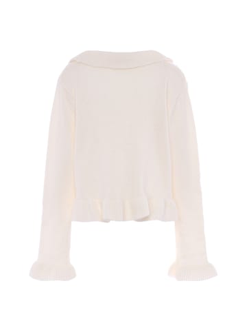 aleva Strickjacke in WOLLWEISS