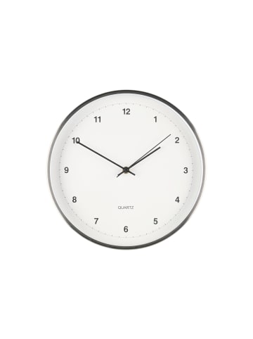 4Living Wanduhr in weiß