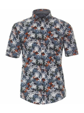 Katt Kurzarm FreizeitHemd für Herren in blau