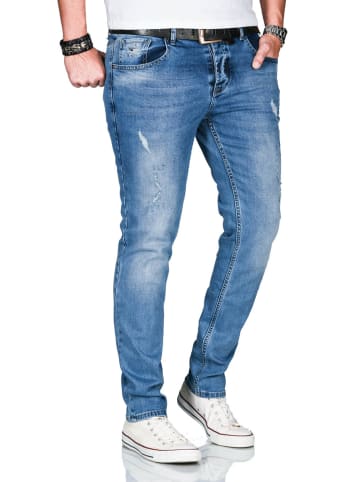 Alessandro Salvarini Jeans Salvarini-Basic-Multi8 in Blau