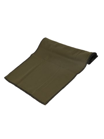 Home&Styling Collection Tischläufer aus Baumwolle in neutraler Farbe in Khaki, (B) 40 x (L) 150 cm