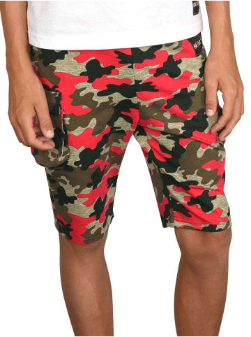 BEZLIT Cargo Shorts in Rot-Camouflage - Camouflage