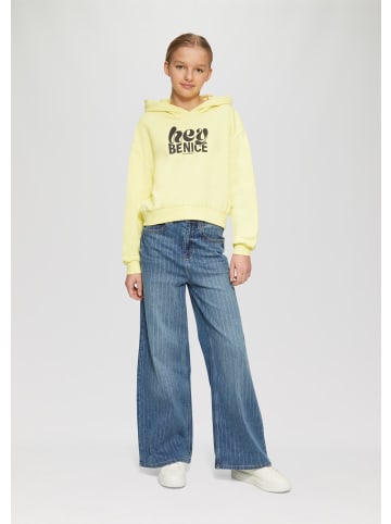 s.Oliver Sweatshirt in 1120_helles zitrone