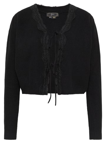 faina Damen Strickjacke in Schwarz