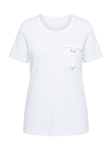 MIAMODA Shirt in schneeweiß