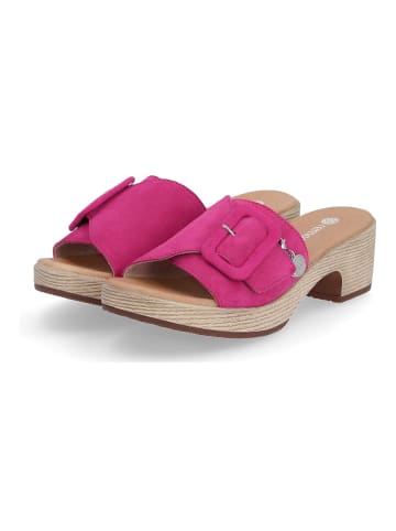 remonte Pantoletten in Fuchsia