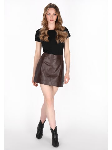 DreiMaster Vintage Skirt in coffee brown
