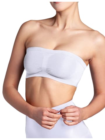 Skin Wrap Bandeau-BH in Weiß