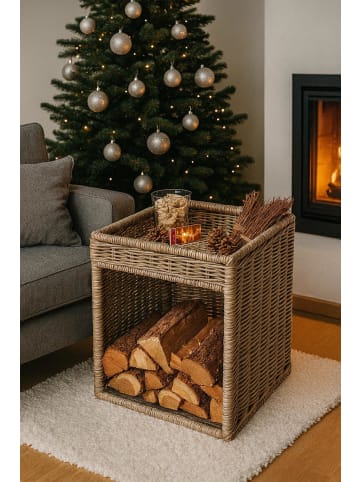 kobolo Kaminholzkorb FIREW 29305-23 in Grau