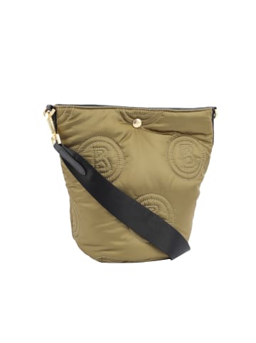 Bogner Schultertasche 'Lyss Senta in Khaki 17,50 x 23,00 x 17,50 cm'