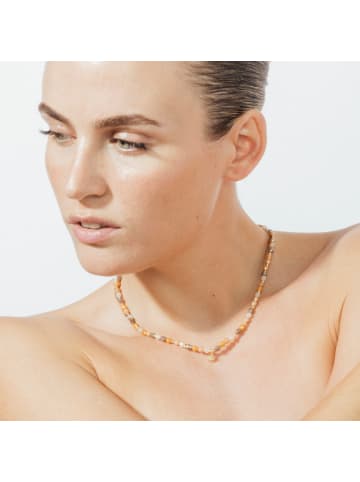 Luxenter Halskette Likdu mit 18 Karat Gelbgold-Finish – LIKDU