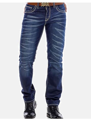 Cipo & Baxx Jeans in DUNKELBLAU