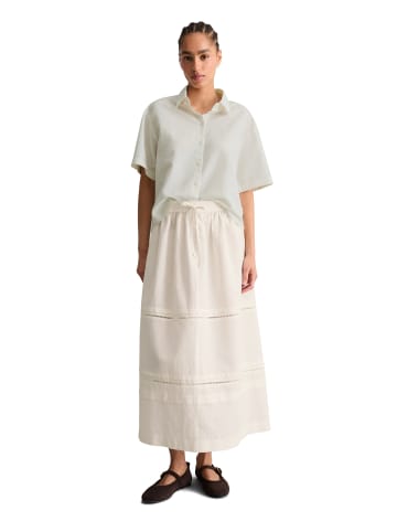 Marc O'Polo DENIM Ausgestellter Rock regular in Silky White
