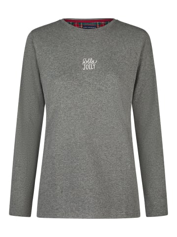 Happy Shorts Pyjama Christmas in anthra mel./ bunt