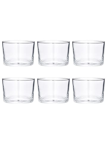 Butlers Trinkglas PURIST 6er-Set in Durchscheinend