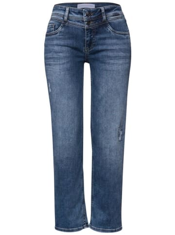 Street One Jeans in mid blue authentic washed