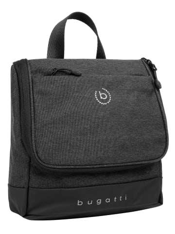 Bugatti Kulturtasche UNIVERSUM Kunstfaser in schwarz
