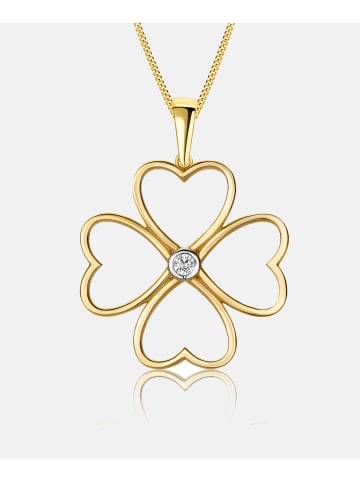Diamant L'éternel Halskette aus 585 Gelbgold