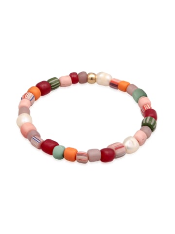 Elli Armband 925 Sterling Silber Kugel in Zweifarbig
