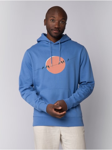 wat? Apparel Sweatshirt Countryside 01 in Bright Blue