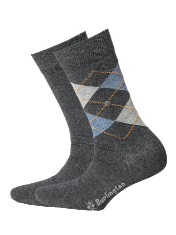 Burlington Socken 2er Pack in Dunkelgrau