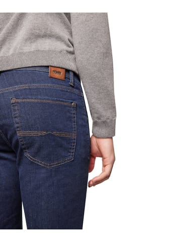 Pioneer Slim Fit Jeans für Herren in dunkel-blau