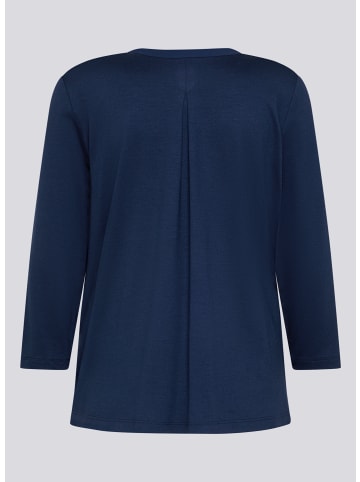 Rabe Bluse in Dunkelblau