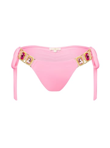 Moda Minx Bikinihose Boujee Tie Side Brazilian Bikini Bottom in pink