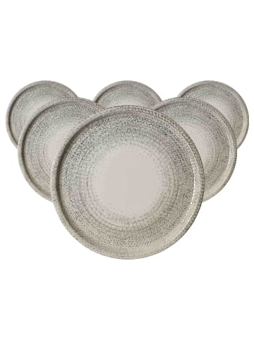 Ritzenhoff & Breker 6er Set Pizzateller Rimini in ø 30 cm in grau