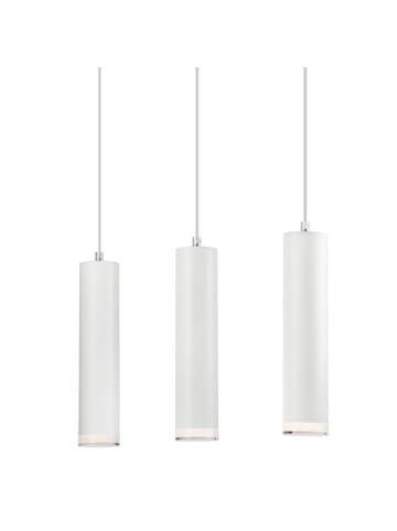 Licht-Erlebnisse Pendelleuchte (B)8 x (L)50 cm in WeißWeiß