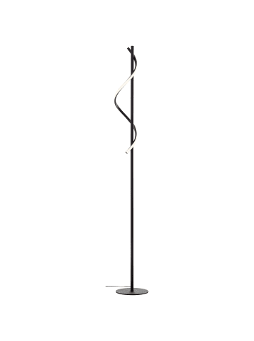 Brilliant Eunice LED Standleuchte 1,5m schwarz matt Metall/Kunststoff schwarz 16