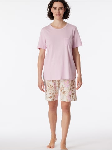 Schiesser Pyjama Comfort Nightwear in powder pink