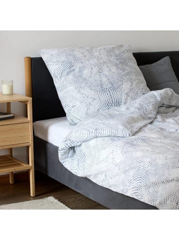 Lumaland Bettwäsche Dot + Kissenbezug 80x80cm Weiß