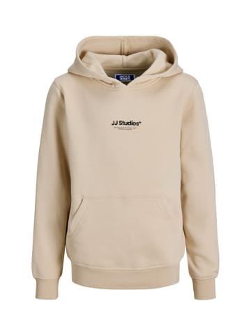 JACK & JONES Junior Hoodie 'Soho' in creme