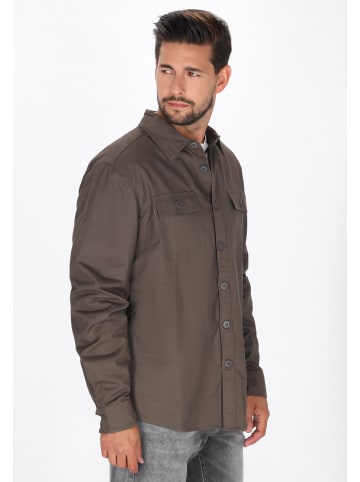 DreiMaster Vintage Men Shirt in stone grey