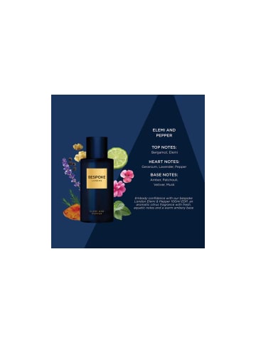 Bespoke London Eau de Parfum Elemi und Pfeffer 100 ml