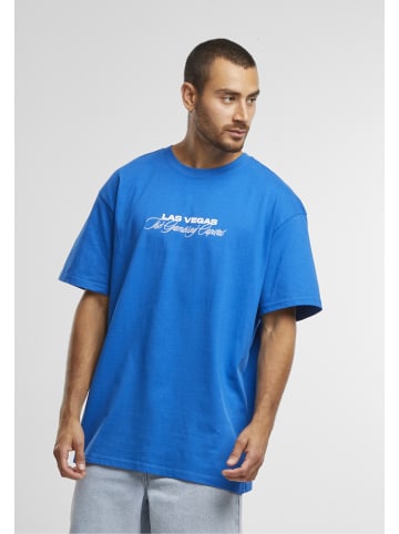 Mister Tee Mister Tee Gambling Capital Oversize Tee in cobalt blue
