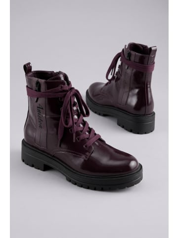 Aniston SHOES Schnürboots in bordeaux