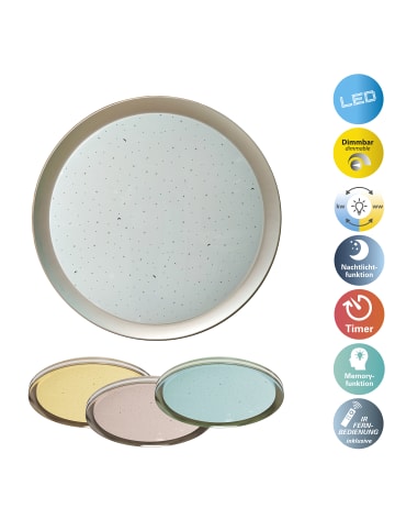 näve LED Deckenleuchte "LIEBENZELL" in weiß - EEK E