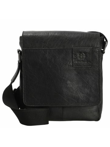 Strellson Hyde Park Jeremy - Umhängetasche XS 23 cm (cognac) in schwarz