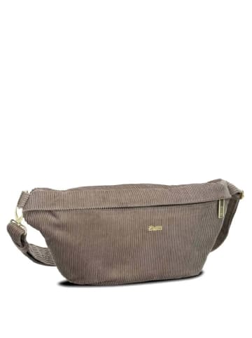 Zwei Mademoiselle MH80 - Gürteltasche 40 cm (leo) in cord-mocca