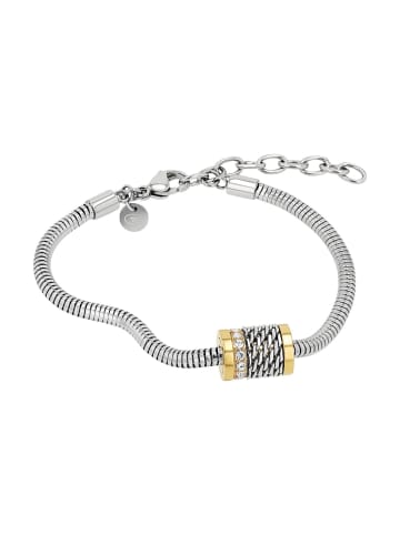 Tom Tailor Armband Edelstahl, IP gold in gold