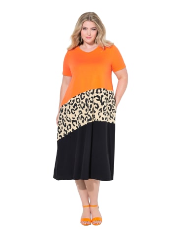 MIAMODA Jerseykleid in mandarine