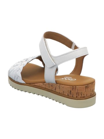 Gabor Comfort Keilsandaletten in Weiß